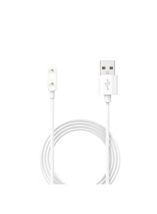 DeHuCg 1M USB Charging Cable for Huawei Watch Fit 3/Huawei Watch Fit 2/Huawei Band 9/Huawei Band 8/Huawei Band 7/Huawei Band 6/Huawei Band 6 Pro/Honor Band 9/Honor Band 8/Honor Band 7/Honor Band 6/Honor Band 6 pro,Smart Watch Accessories Dock Charger Adapter Cable White - Image 1